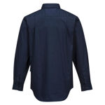 MC903-AdelaideShirt-Long Sleeve-Light Weight-Navy-Back