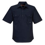 Adelaide-Short-Sleeve-Light-Weight-Shirt-Navy-MC905