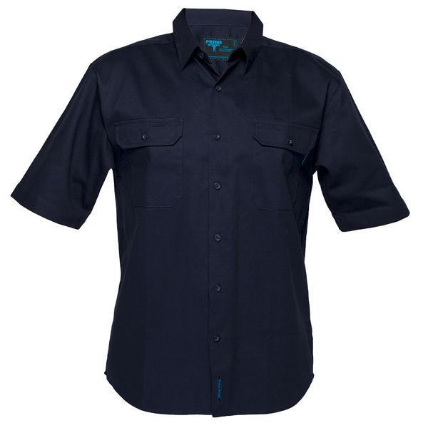 Adelaide-Short-Sleeve-Regular-Weight-Shirt-Navy-MS905