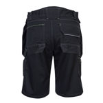 PW3-Removable-Holster-Work-Shorts-Black-Back-PW345