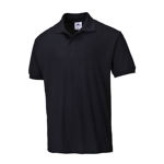 Naples-Polo-Shirt-Black-B210