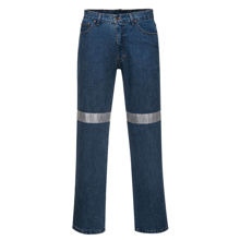 Denim-Pants-with-Tape-Blue-MW169