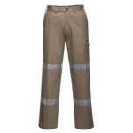 Cargo-Pants-with-Double-Tape-Khaki-MD701