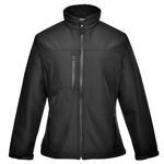 Charlotte-Ladies-Softshell-Black-TK41