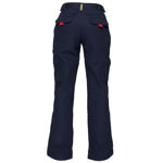 Ladies-Cargo-Pants-Navy-Back-ML708