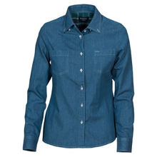 JULDS1-Jupiter-Ladies-Denim-Shirt-Denim