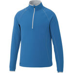 TM17809-KNEW-Knit-Half-Zip-Mens-Pacific-Blue-Silver