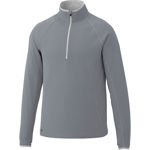 TM17809-KNEW-Knit-Half-Zip-Mens-Steel-Grey-Silver