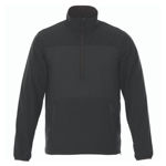 TM12802-ODARAY-HalfZip-Lightweight-Jacket-Mens-Black-Smoke