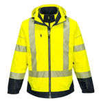 T434-PW3-Hi-Vis-Breathable-Jacket-Yellow-Navy