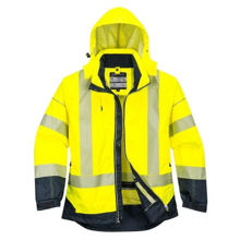 T403-PW3-Hi-Vis-Breathable-Jacket-Yellow-Navy