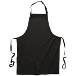 S841-PolyCotton-Bib-Apron-Black