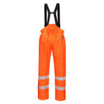 S780-Bizflame-Rain-Unlined-Hi-Vis-Antistatic-FR-Pants-Orange-Back