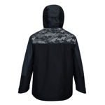 S601-Portwest-X3-Reflective-Jacket-Black-Grey-Back