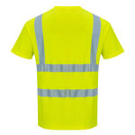 S478-Hi-Vis-T-Shirt-Yellow-Back