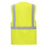 S476-Berlin-Executive-Vest-Yellow-Back