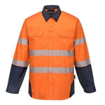 PW372-PW3-Shirt-Orange-Navy