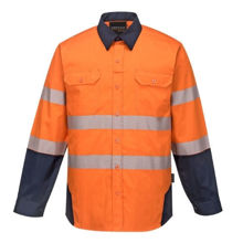 PW372-PW3-Shirt-Orange-Navy