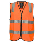 MZ108-Security-Zip-Vest-DN-Orange