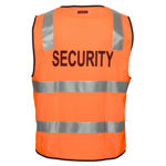 MZ108-Security-Zip-Vest-DN-Orange-Back