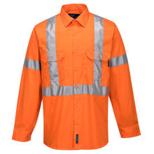 100%-Lightweight-Cotton-Long-Sleeve-Shirt-With-Cross-Back-Tape-Orange