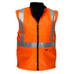 MX214-Cross-Back-Polar-Fleece-Reversible-Vest-Orange