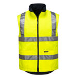 MV214-Polar-Fleece-Reversible-Vest-Yellow