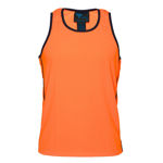 MV201-Micro-Mesh-Singlet-Orange