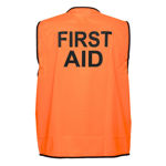 MV117-First-Aid-Hi-Vis-Vest-Class-D-Orange-Back