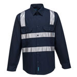 MS908-Brisbane-Shirt-Long-Sleeve-Regular-Weight-Navy-Blue