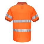 MP510-Short-Sleeve-Micro-Mesh-Polo-with-Tape-Orange-Navy-Back