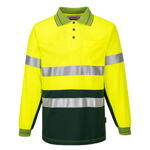 MP513-Long-Sleeve-Micro-Mesh-Polo-with-Tape-Yellow-Green