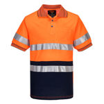MP310-Short-Sleeve-Cotton-Comfort-Polo-with-Tape-Orange-Navy