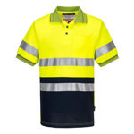 MP310-Short-Sleeve-Cotton-Comfort-Polo-with-Tape-Yellow-Navy