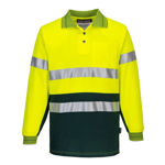 MP313-Long-Sleeve-Cotton-Comfort-Polo-with-Tape-Yellow-Green