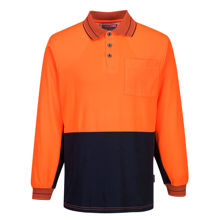 MP213-Long-Sleeve-Cotton-Comfort-Polo-Orange-Navy