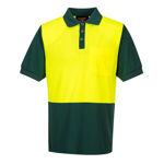 MP152-Two-Toned-Micro-Mesh-Polo-Yellow-Green