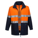 MJ777-Hume-100%-Cotton-4-in-1-Jacket-Orange-Navy