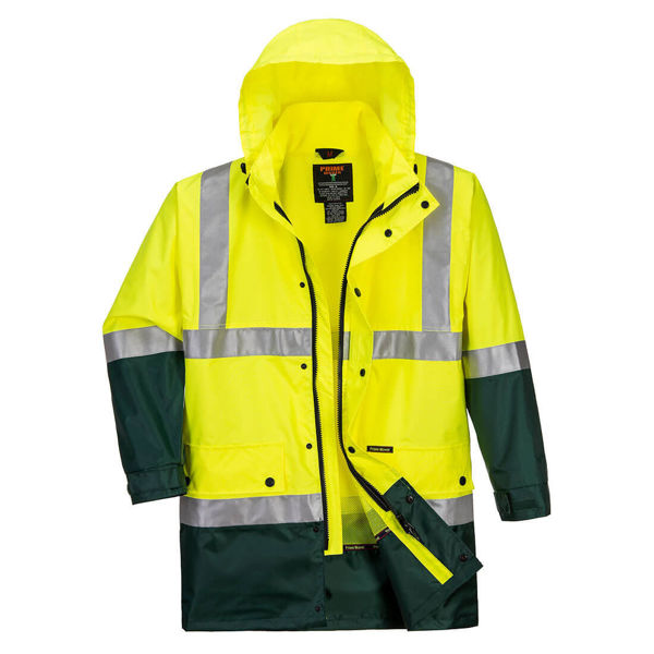 PASSU Merchandise | Eyre Lightweight Hi Vis Rain Jacket with Tape MJ306 ...