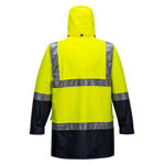 MJ306-Eyre-Lightweight-Hi-Vis-Rain-Jacket-with-Tape-Yellow-Navy-Back