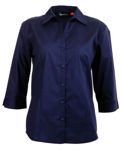 W03-Ladies-Rodeo-3Q-Sleeve-navy