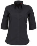 W28-Ladies-Stella-3Q-Sleeve-Black