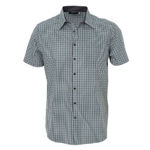 W55-Mens-Hudson-Short-Sleeve-Green-Black-White