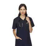 S01-Unisex-Scrubs-Top-Model