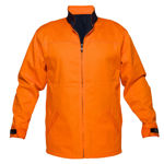 MJ288 -100%-Cotton-Drill-Jacket-Orange