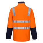 MF615-Cotton-Brush-Fleece-Jumper-with-Tape-Orange-Back