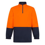 MF515-Cotton-Brush-Fleece-Jumper-Orange