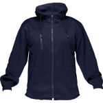 MF317-Water-Repellent-Fleece-Hoodie-Navy