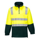 MF215-Polar-Fleece-Jumper-with-Tape-Yellow-Green