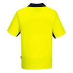 MF210-Short-Sleeve-Food-Industry-Cotton-Comfort-Polo-Yellow-Back